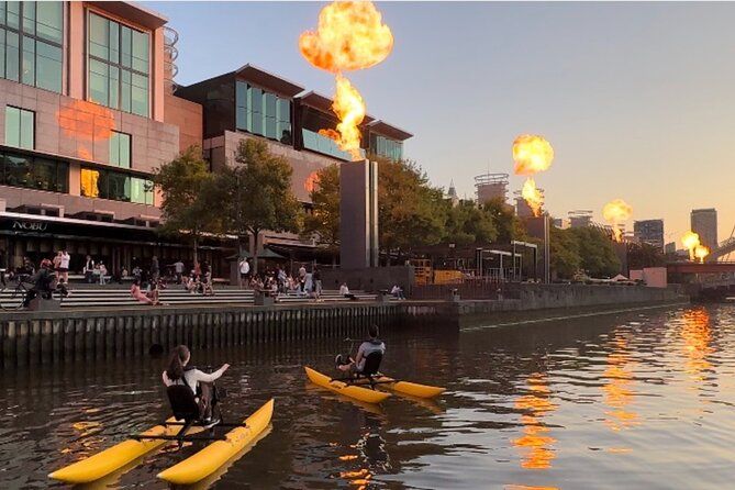 Yarra River Twilight Waterbike Tour