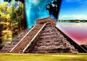 4 best spots in Cancún 1day! CHICHÉN ITZÁ, 2CENOTES, PINK LAKE
