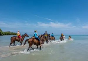 Lethe Bamboo Rafting ATV Horseback Riding Tour in Montego Bay