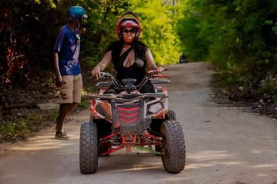 ATV Safari with Hidden Water Falls Hike & Horse Back Riding