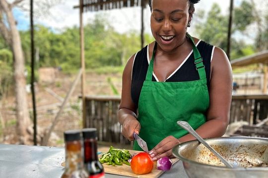 Authentic Jamaican Cooking Experience in the Mountain from mobay
