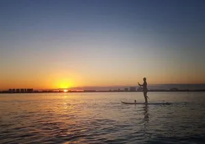 Paddle Board at Sunrise or Sunset in Cancun