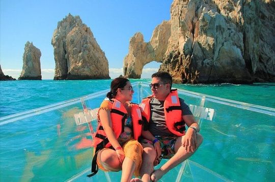 Fully Transparent Boat Tour in Los Cabos