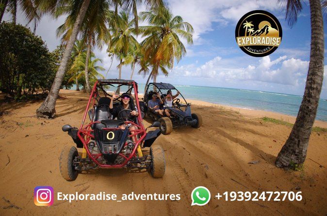 Piñones Beach Buggy + El Yunque Waterfall Adventure
