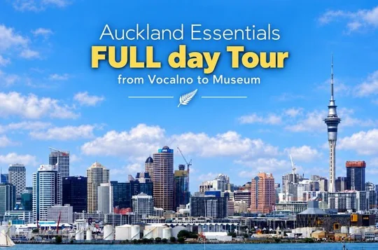 Auckland Essentials FULL day Tour from Vocalno to Museum