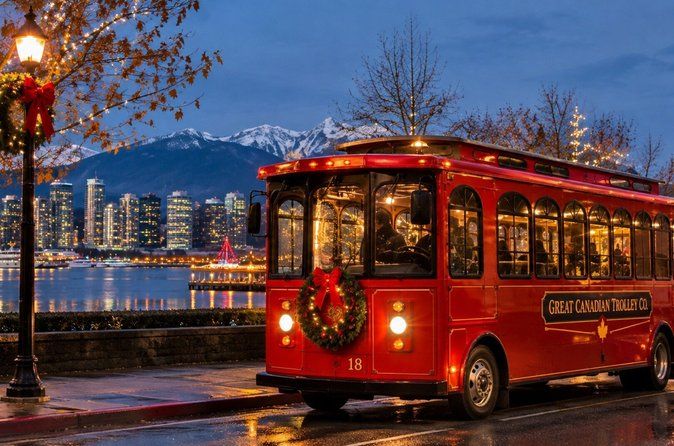 Vancouver Christmas Lights Karaoke Trolley Tour
