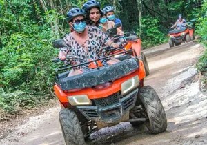 ATV Experience with Ziplines and Cenote Swimming from Cancun