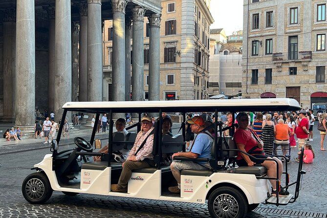 Rome Unveiled: Private Golf Cart Journey Through Ancient Wonders