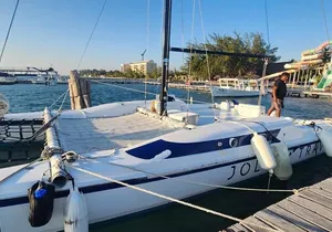 Tour Isla Mujeres & Beach club with Open Bar! Private Catamaran