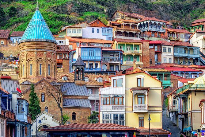 Private tour from KUTAISI Colourful Tbilisi, Jvari and Mtskheta