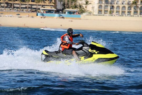 New Jetski Adventure in Cabo San Lucas Bay with Hotel Pickup 1hr
