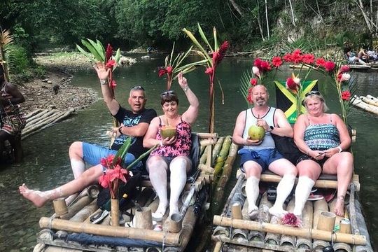 Montego Bay Highlights Tour & Bamboo Rafting from Mobay/ Falmouth