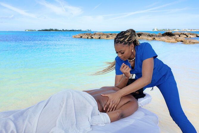 Luxury Beach Massage in Nassau Bahamas with Transportation