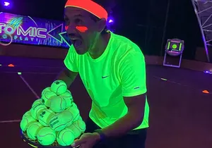 Private Session Black Light Tennis Experience at RN Tennis Center
