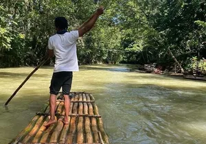 Great River Bamboo Rafting and Bird Sanctuary Combine Tour From Montego Bay