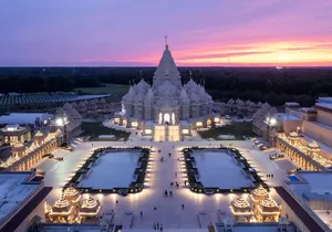 BAPS Mandir and Grounds For Sculpture Day Tour | Kids 50% Off