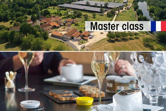 Visite du domaine Caviar de Neuvic avec dégustation Master Class