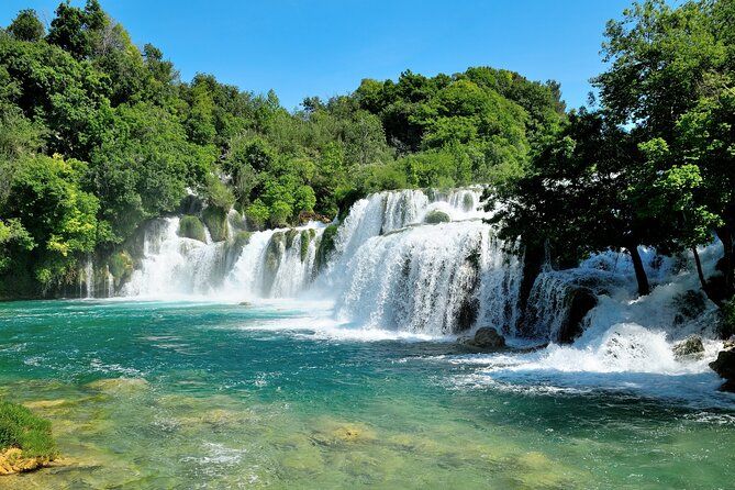 Krka Waterfalls Tour-Trip from Split with Boat ride & Swimming