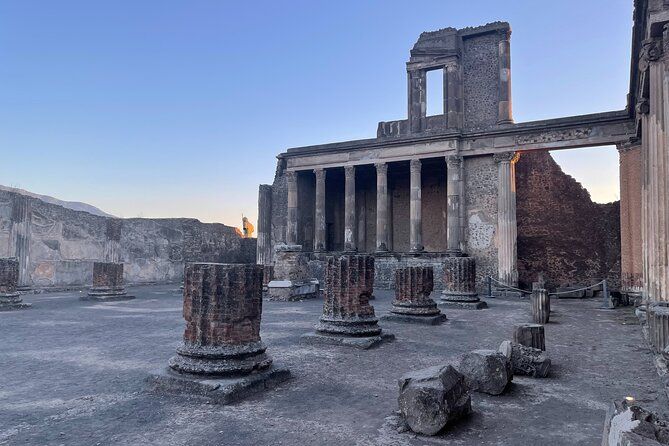 Exclusive All Inclusive Pompeii and Wine Tasting Private Tour