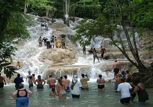 Dunns River Falls and Green Grotto Caves