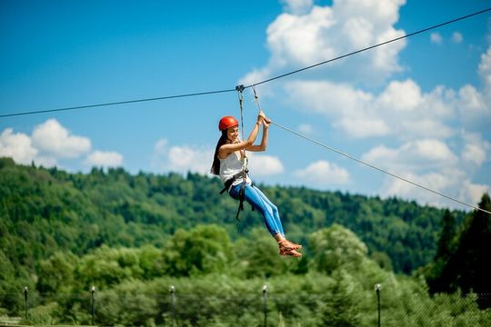 Adrenaline Rush Zip-Lining Adventure in Palo Amargo