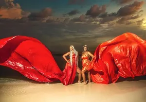 Jamaica Flying Dress Photoshoots