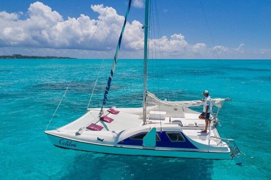 Premium Isla Mujeres Tour by Private Catamaran