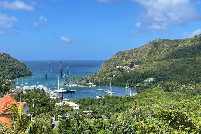 St Lucia Billy Goat Trail Hike in Marigot Bay Saint Lucia