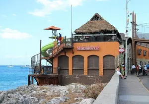Margarita Vile And Doctor Cave Beach From Hotel In Montego Bay