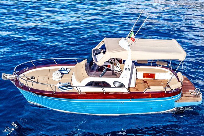 From Amalfi: Private Boat Tour of Amalfi Coast - Full Day
