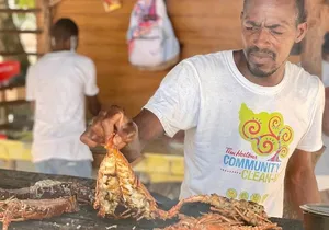 Rick’s Cafe & Lobster For Lunch On Private Beach In Negril