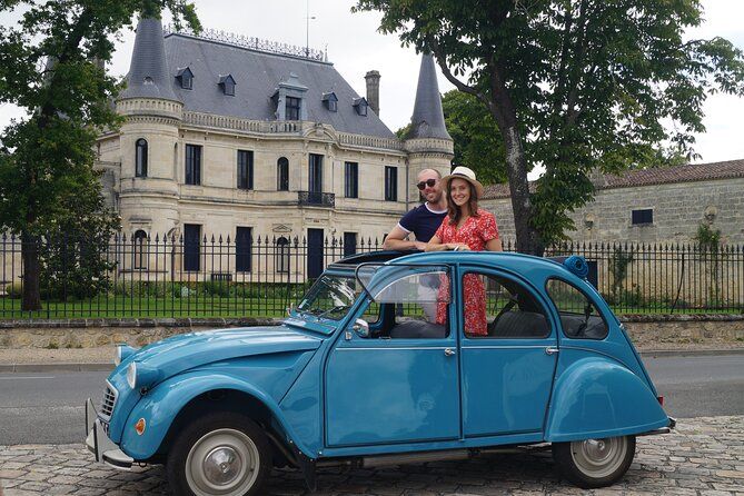 Margaux & Médoc: half day private tour in a classic car