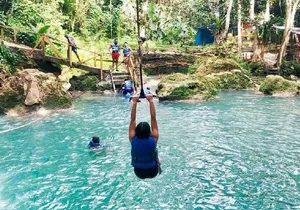 Irie Blue Hole + Horseback Ride & Swim Adventure from Ocho Rios