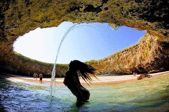 Exploring Hidden Beach Marieta Islands from Punta de Mita