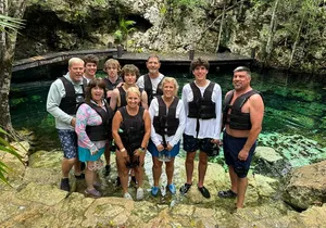 Private Tour to Tulum Site, Mayan EcoPark, Canoeing and Cenotes