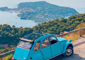 Nice to Monaco in 2CV Citroën by the coastal villages