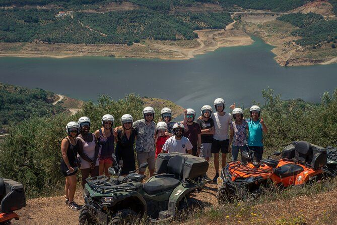 Crete: Full-Day Quad Safari with Cave, Abbey, Lunch & Beach Swim