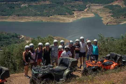 Crete: Full-Day Quad Safari with Cave, Abbey, Lunch & Beach Swim