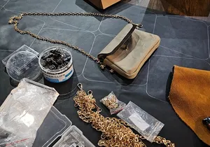 Leather Handbag Sip and Stitch Class