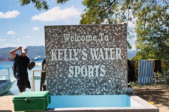 Montego Bay Clear Water Kayak Drone Photo and Video Shoot