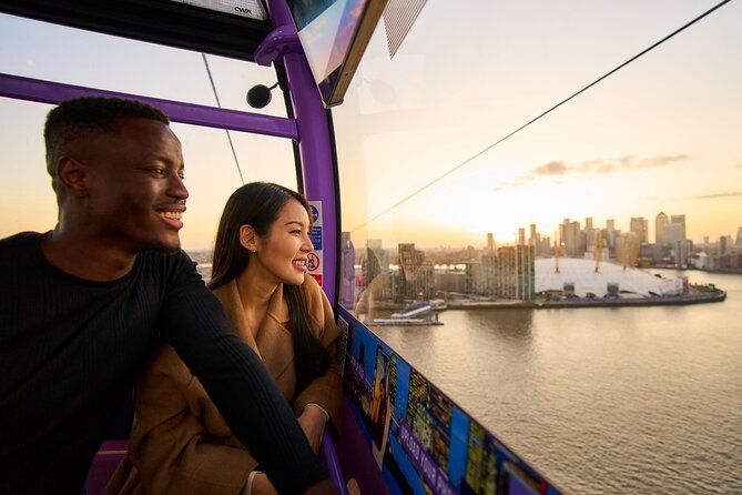 London Cable Car & Uber Boat Return Thames River Journey