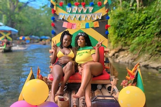 Private Bamboo Rafting With Limestone Massage In Montego Bay