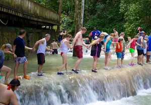 Dunn's River Falls and Blue Hole Private Combo Tour Ocho Rios