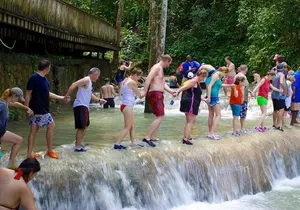 Dunn's River Falls and Blue Hole Private Combo Tour Ocho Rios