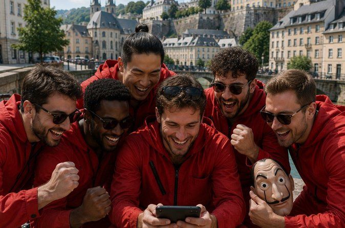 Escape Game Outdoor Theme Team Heist in Luxembourg
