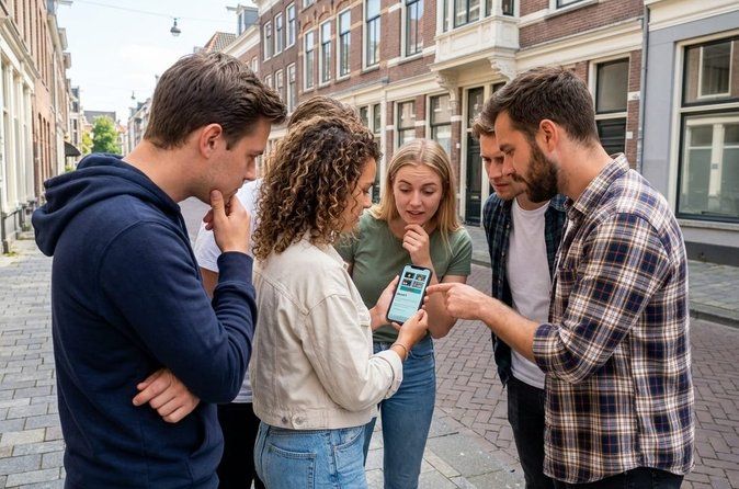 Self-Guided Secrets of Amsterdam Exploration Game