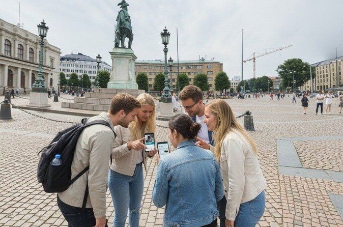 Self-Guided Secrets of Gothenburg Exploration Game Tour