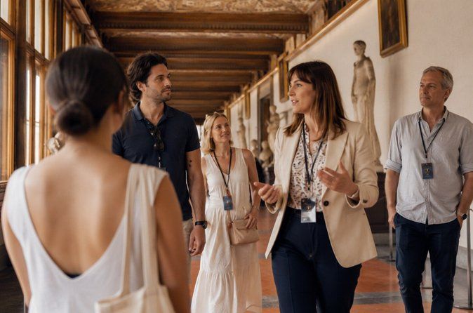 Uffizi Gallery Small Group Guided Tour with Tickets