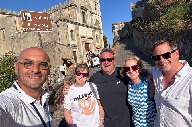 THE PADRINO TOUR - Savoca and Forza d'Agrò aboard the Vintage 80's Minibus