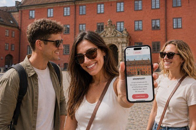 Self-Guided Secrets of Gothenburg Exploration Game Tour